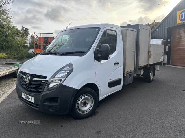 Vauxhall Movano 2.3 Turbo D 150Ps H1 Chassis Cab FP21OPA White #3