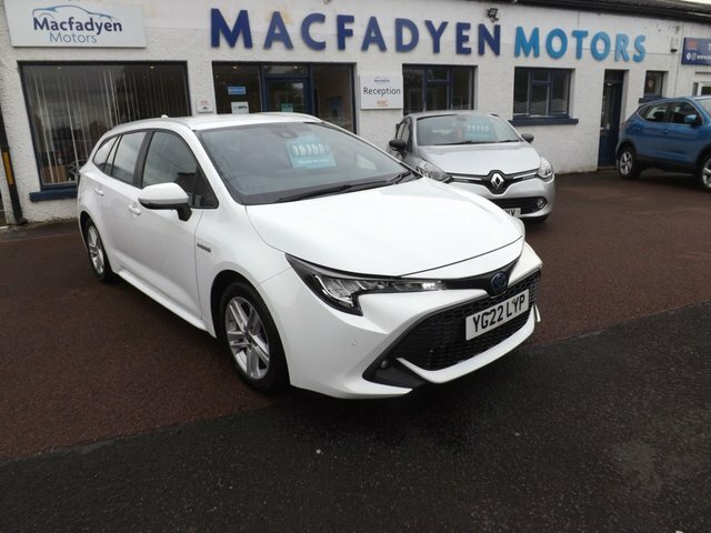 Toyota Corolla 1.8 Vvt-h Gpf Icon White