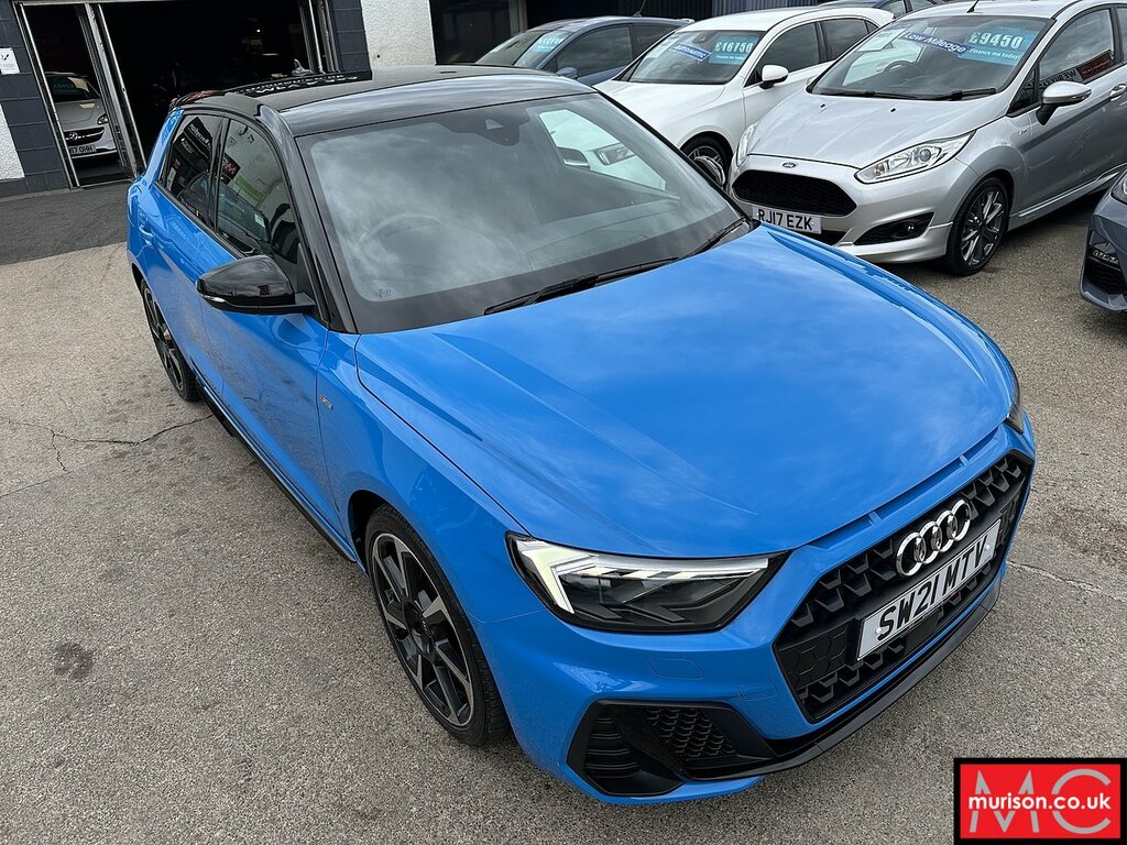 Audi A1 Tfsi Black Edition SW21MTV Blue #6