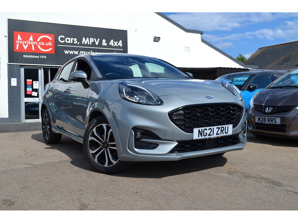 Ford Puma T Ecoboost Mhev St-line Silver
