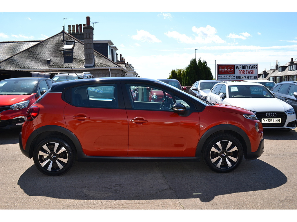Citroen C3 Puretech Feel DU67RKK Orange #4