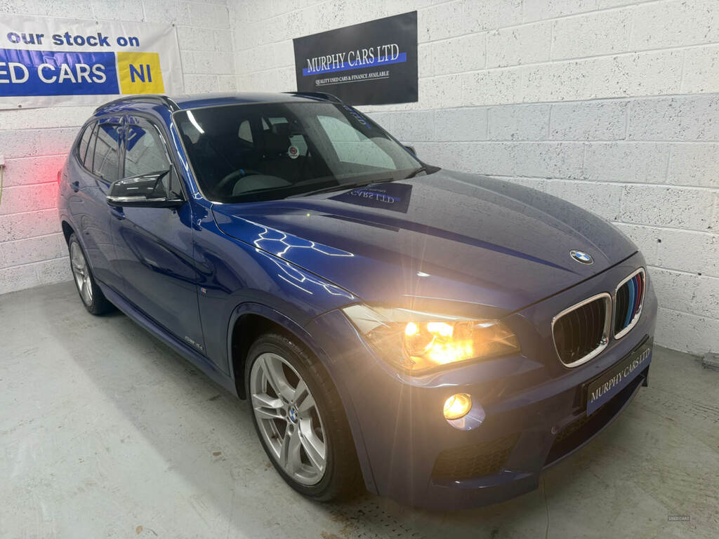 BMW X1 Sdrive 18D M Sport Step VJZ9374 Blue #3
