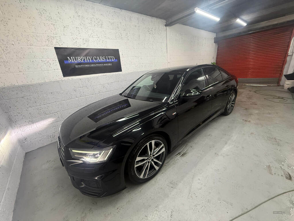 Audi A6 40 Tdi S Line S Tronic BA58YGB Black #2