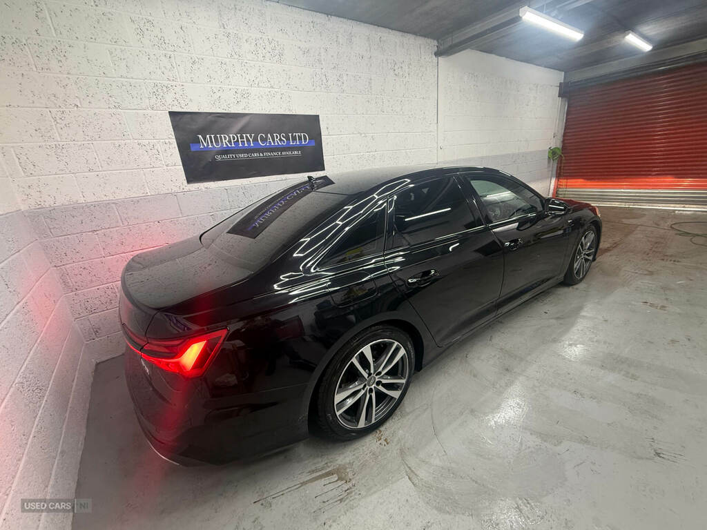 Audi A6 40 Tdi S Line S Tronic BA58YGB Black #3