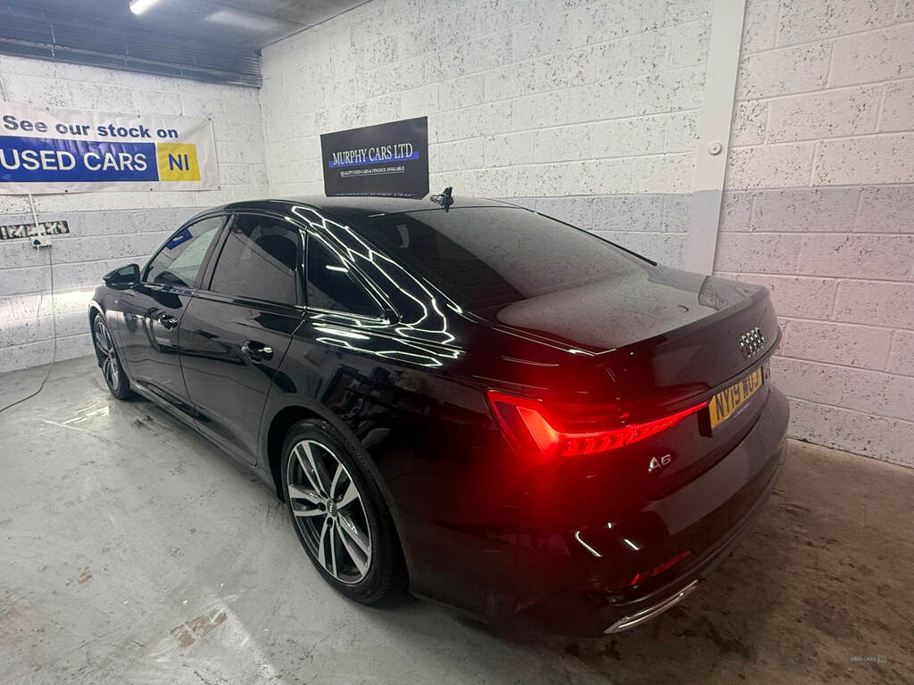 Audi A6 40 Tdi S Line S Tronic BA58YGB Black #4