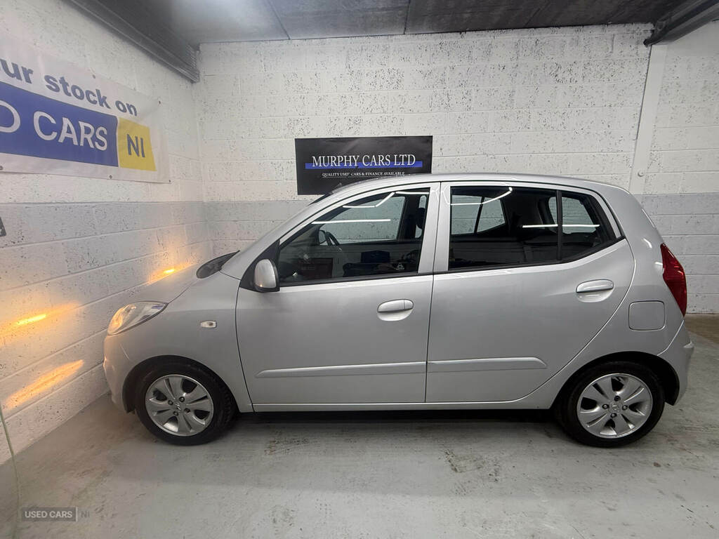 Hyundai I10 1.2 Active SL62XDJ Silver #6