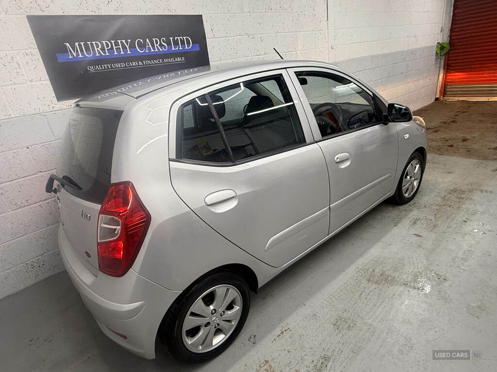 Hyundai I10 1.2 Active SL62XDJ Silver #4