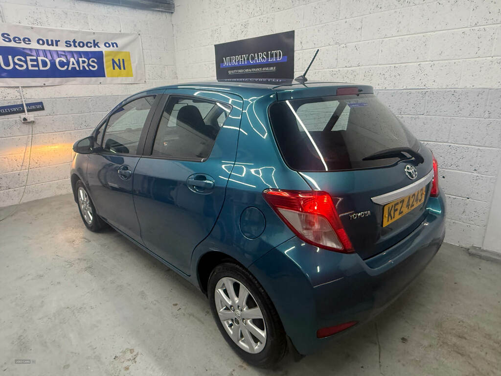 Toyota Yaris 1.33 Vvt-i Tr KFZ4243 Blue #4