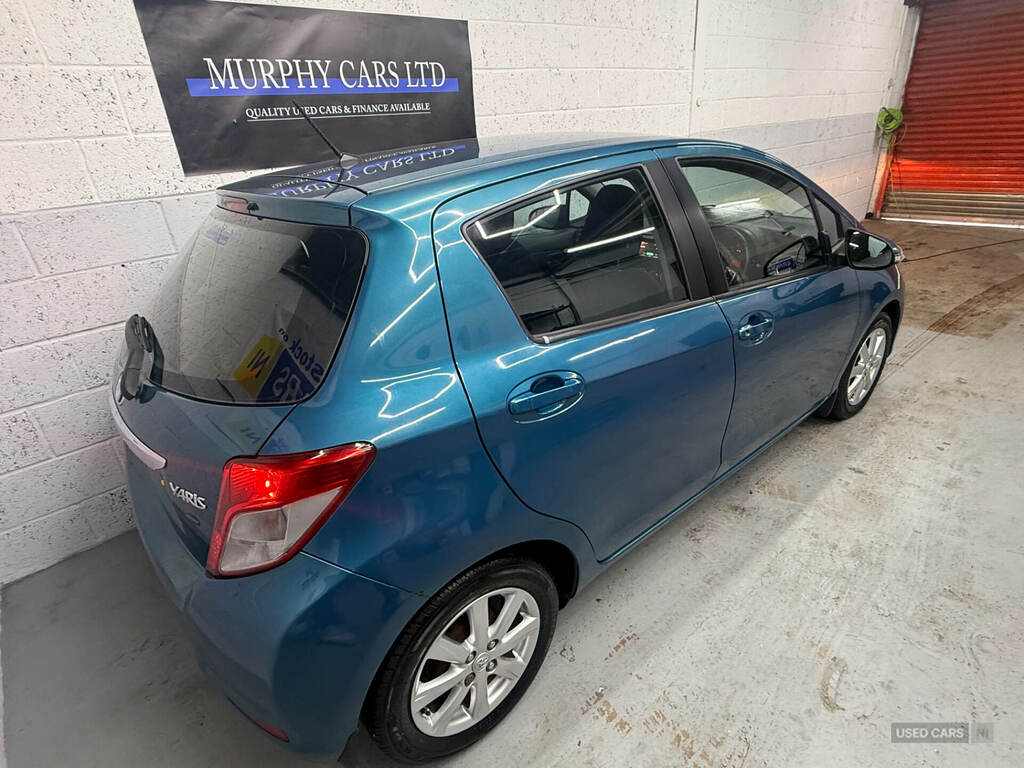 Toyota Yaris 1.33 Vvt-i Tr KFZ4243 Blue #3