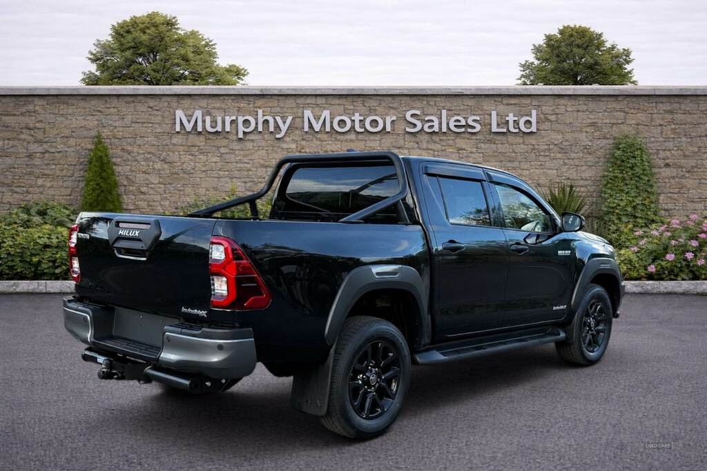 Toyota HILUX Invincible X D Cab Pick Up 2.8 D 48V Black #3