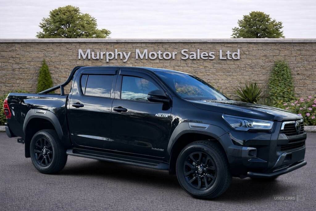 Toyota HILUX Invincible X D Cab Pick Up 2.8 D 48V Black