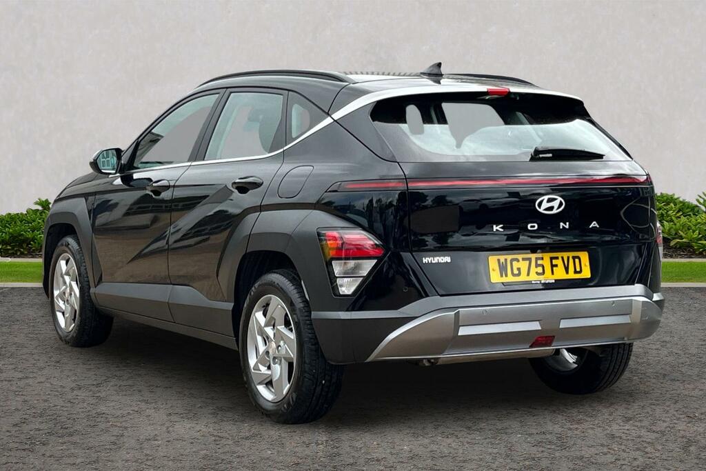 Hyundai Kona 1.0 T-gdi Advance Euro 6 Ss WG75FVD Black #3