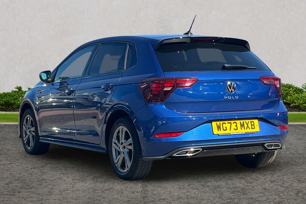 Volkswagen Polo 1.0 Tsi R-line WG73MXB Blue #3