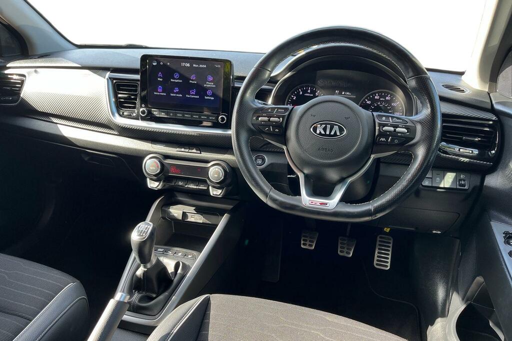 Kia Stonic 1.0 T-gdi Mhev Gt-line S Euro 6 Ss White #6