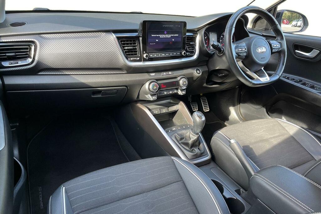 Kia Stonic 1.0 T-gdi Mhev Gt-line S Euro 6 Ss White #2