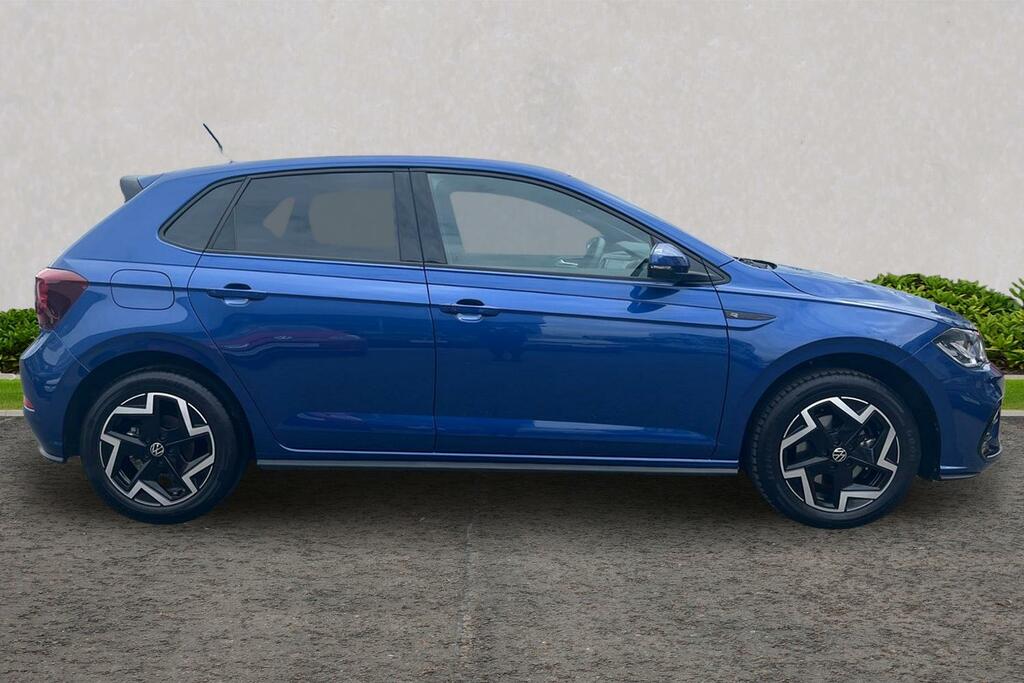 Volkswagen Polo 1.0 Tsi 115 R-line Dsg WF75RUY Blue #4