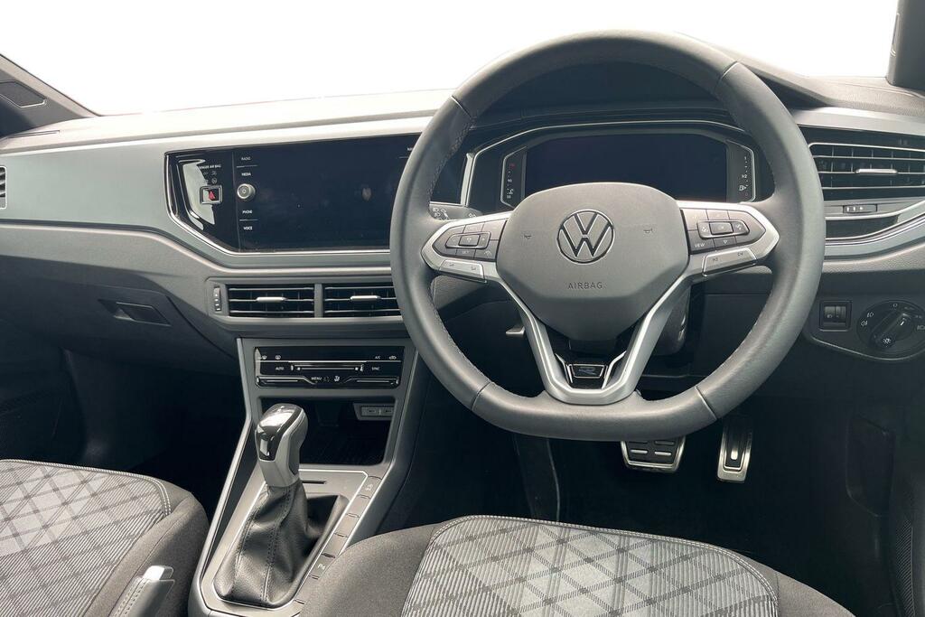 Volkswagen Polo 1.0 Tsi 115 R-line Dsg WF75RUY Blue #6
