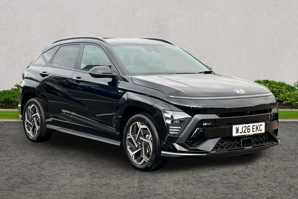 Hyundai Kona 1.6 T-gdi N Line S Dct Euro 6 Ss Black