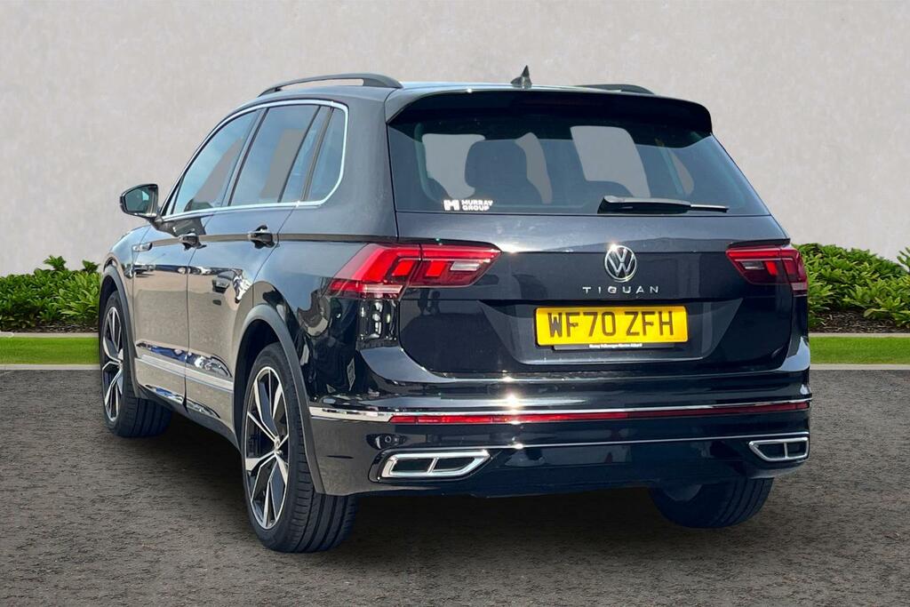 Volkswagen Tiguan 2.0 Tdi R-line Dsg WF70ZFH Black #3