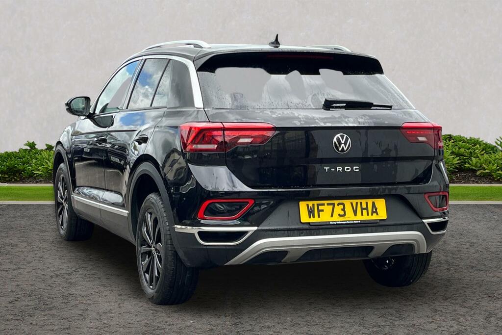 Volkswagen T-Roc 1.5 Tsi Style Dsg WF73VHA Black #3