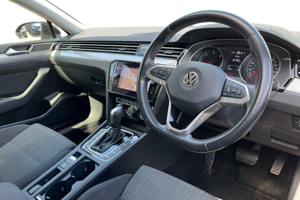 Volkswagen Passat 1.6 Tdi Se Nav Dsg Black #6
