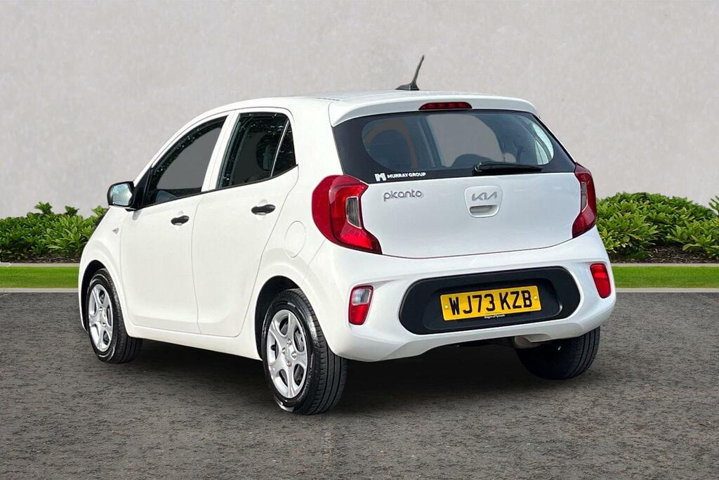 Kia Picanto 1.0 Dpi 1 Euro 6 Ss WJ73KZB White #3