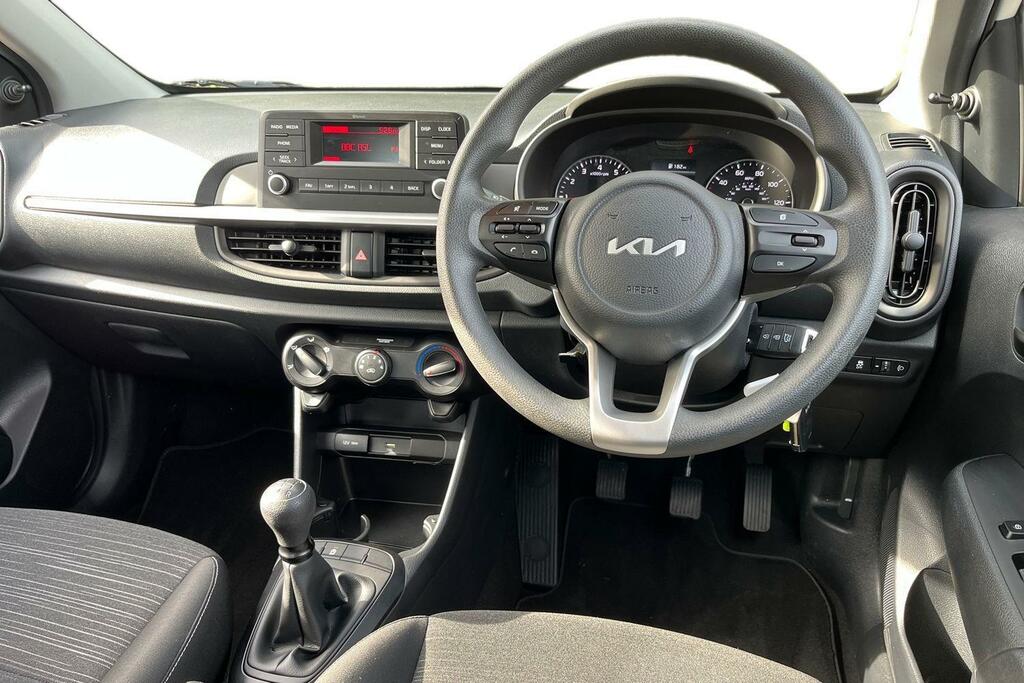 Kia Picanto 1.0 Dpi 1 Euro 6 Ss WJ73KZB White #6