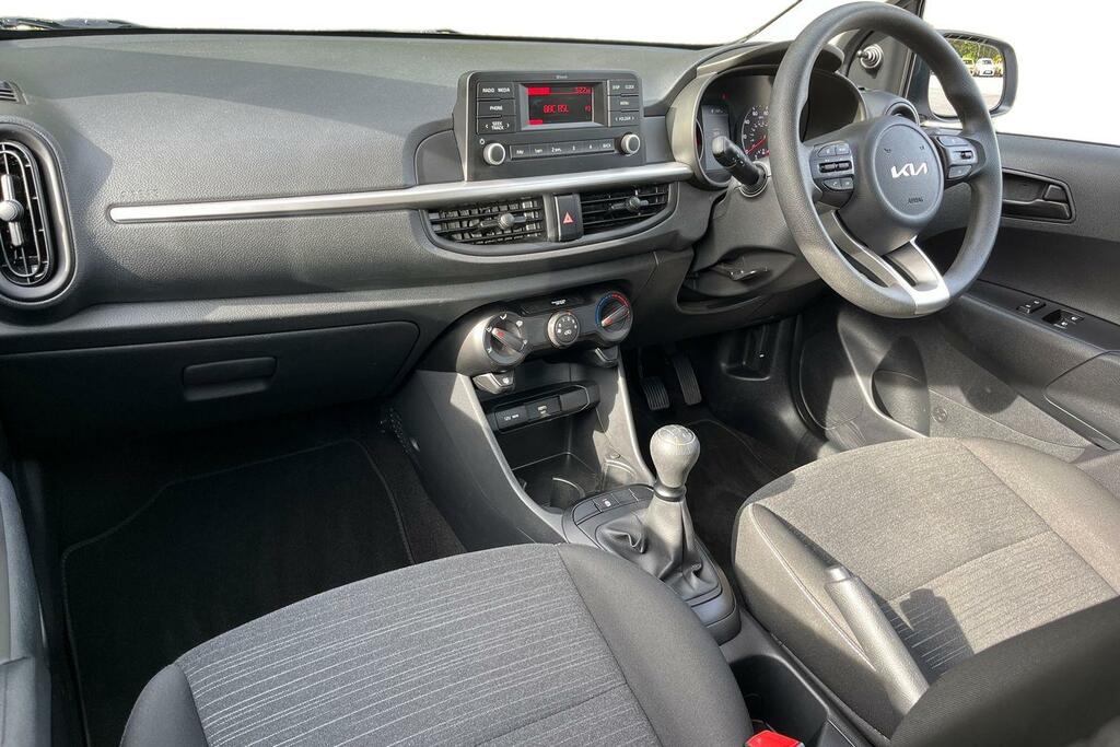 Kia Picanto 1.0 Dpi 1 Euro 6 Ss WJ73KZB White #2