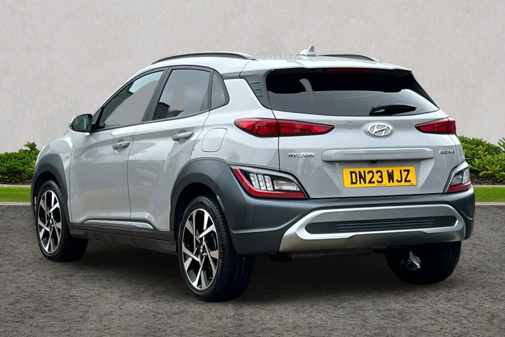 Hyundai Kona 1.0 T-gdi Mhev Premium Euro 6 Ss DN23WJZ Grey #3