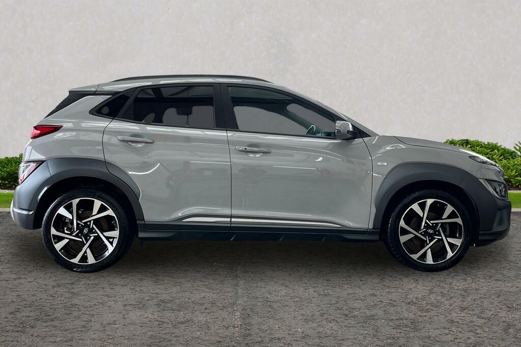 Hyundai Kona 1.0 T-gdi Mhev Premium Euro 6 Ss DN23WJZ Grey #4