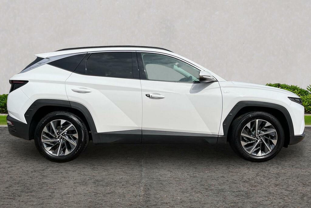 Hyundai Tucson 1.6 T-gdi Mhev Premium Dct Euro 6 Ss WG23CKF White #4