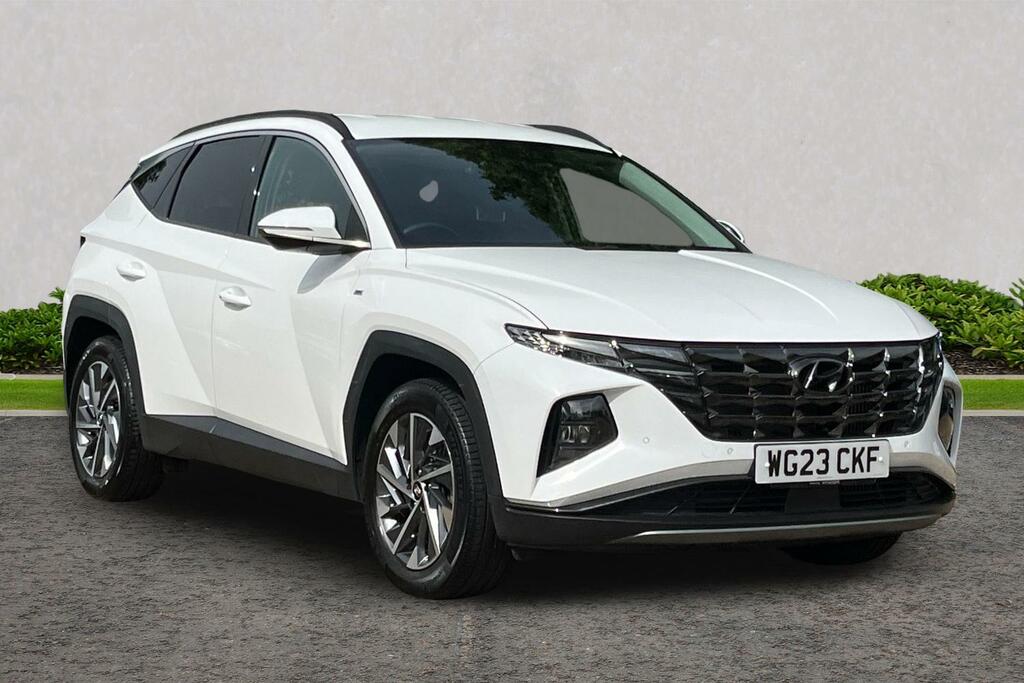 Hyundai Tucson 1.6 T-gdi Mhev Premium Dct Euro 6 Ss White