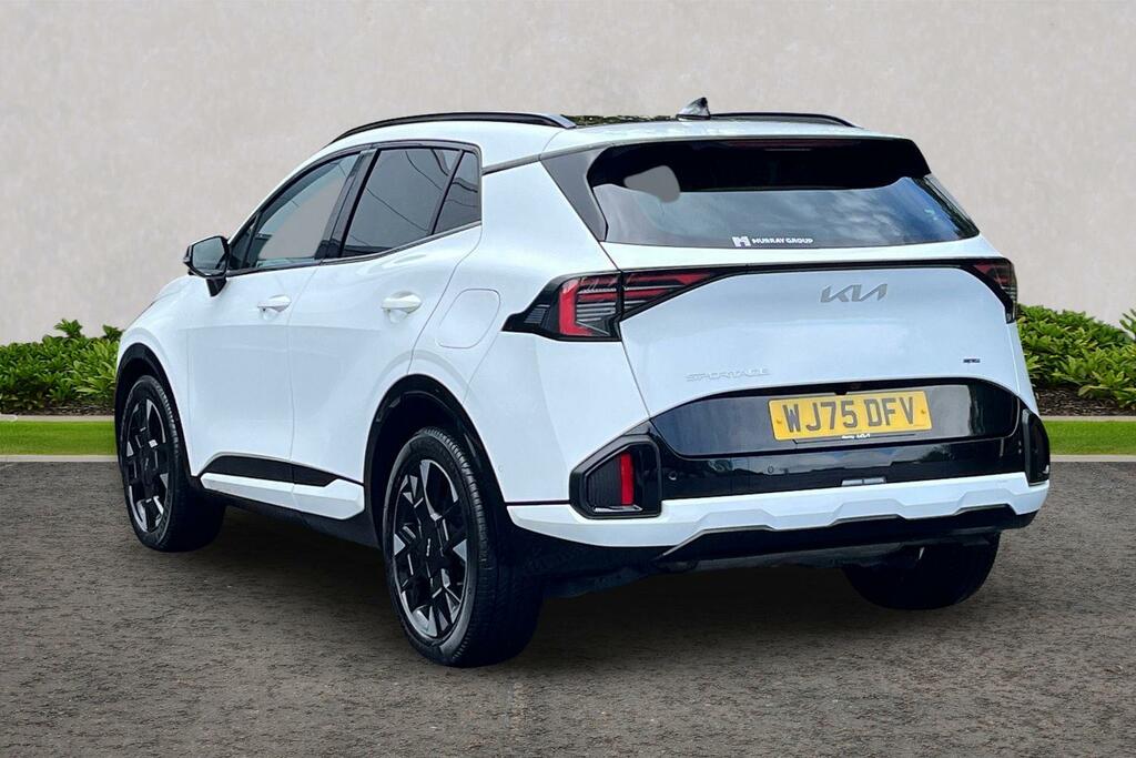Kia Sportage 1.6 H T-gdi Gt-line S Euro 6 Ss WJ75DFV White #3