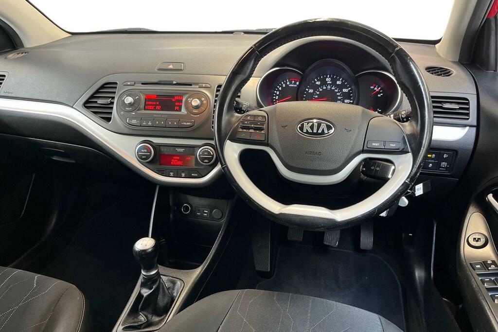 Kia Picanto 1.0 Ecodynamics Se Euro 6 Ss WF17UDG Red #6
