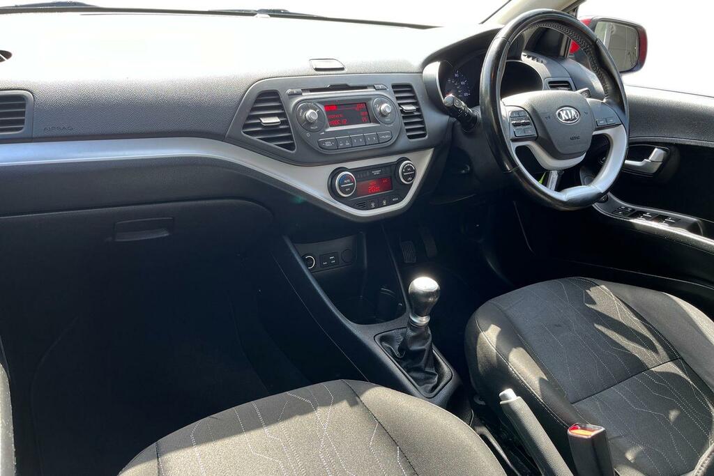 Kia Picanto 1.0 Ecodynamics Se Euro 6 Ss WF17UDG Red #2