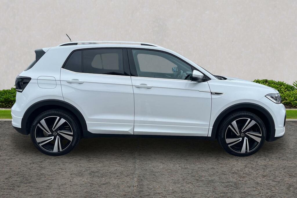 Volkswagen T-Cross 1.0 Tsi 110 R-line Dsg White #4