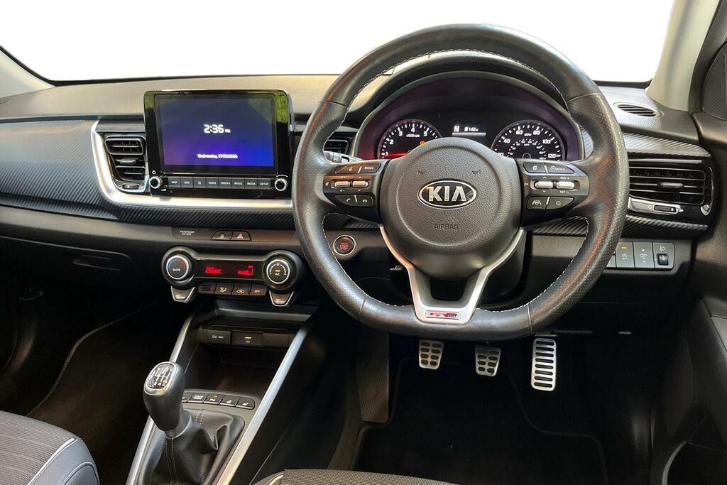 Kia Stonic 1.0 T-gdi Mhev Gt-line S Euro 6 Ss WF71LVB White #6