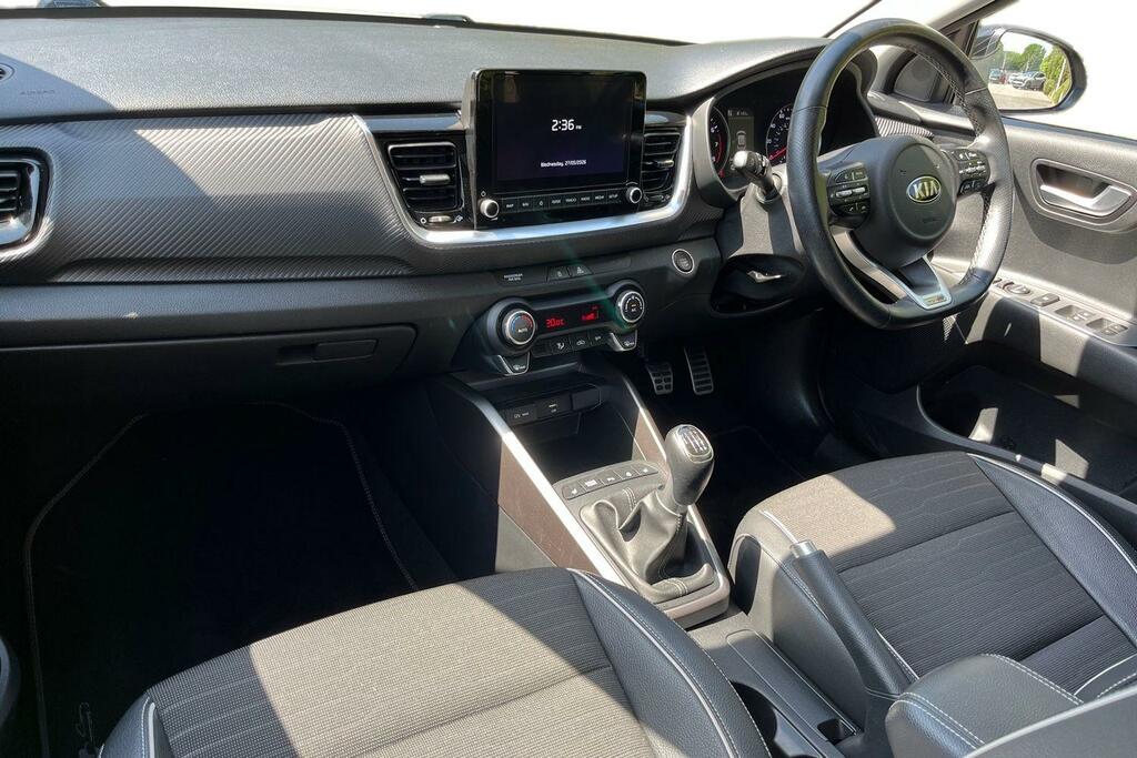Kia Stonic 1.0 T-gdi Mhev Gt-line S Euro 6 Ss WF71LVB White #2