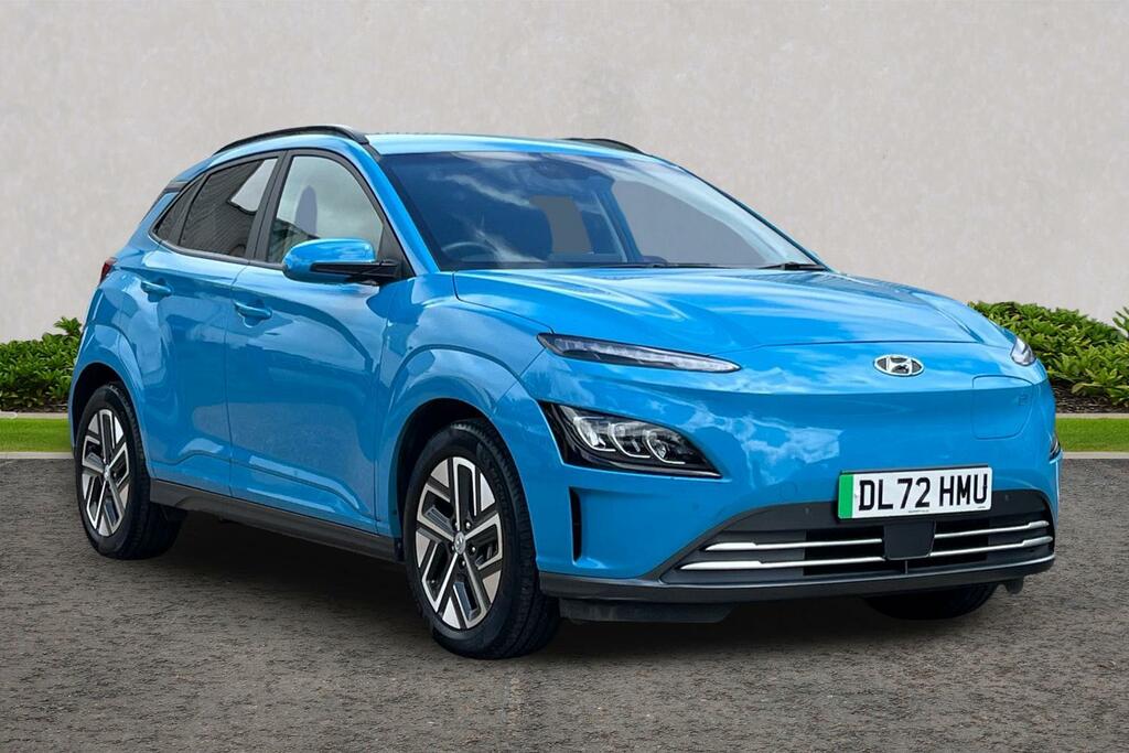 Hyundai Kona 39Kwh Premium 10.5Kw Charger Blue
