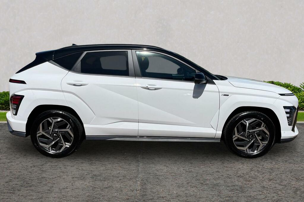 Hyundai Kona 1.6 H-gdi N Line S Dct Euro 6 Ss WF75SMV White #4