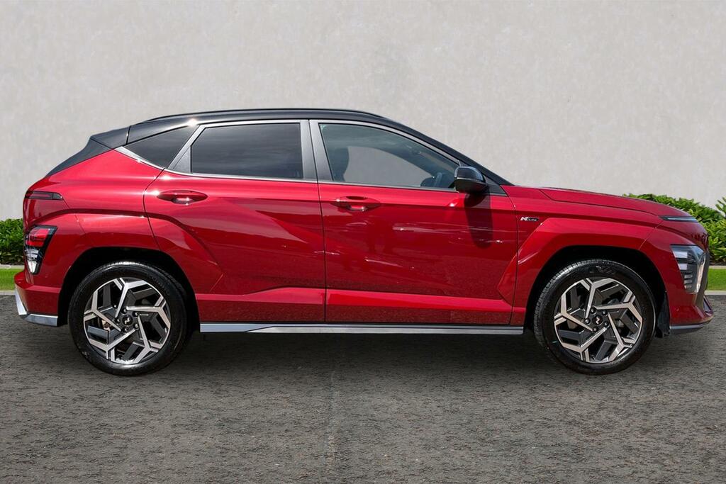 Hyundai Kona 1.6 H-gdi N Line S Dct Euro 6 Ss WF75SKV Red #4