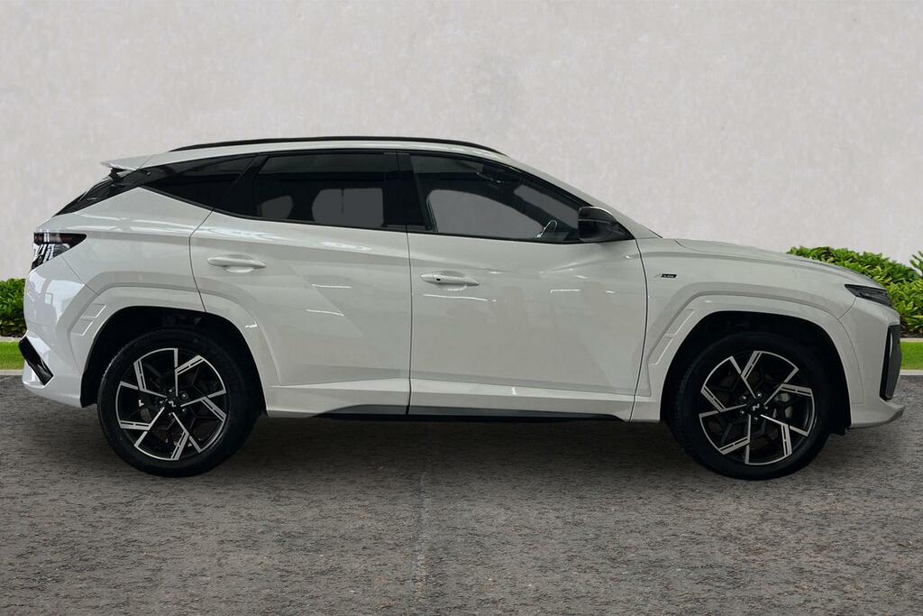 Hyundai Tucson 1.6T N Line Euro 6 Ss WG75EHR White #4