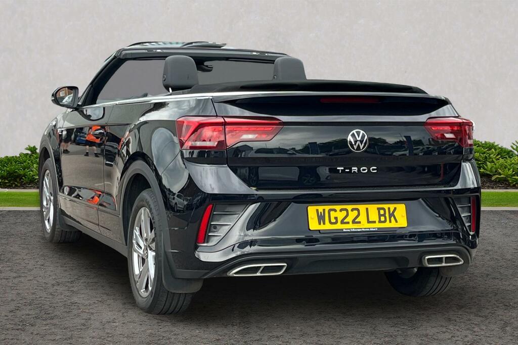 Volkswagen T-Roc 1.5 Tsi R-line Dsg WG22LBK Black #3