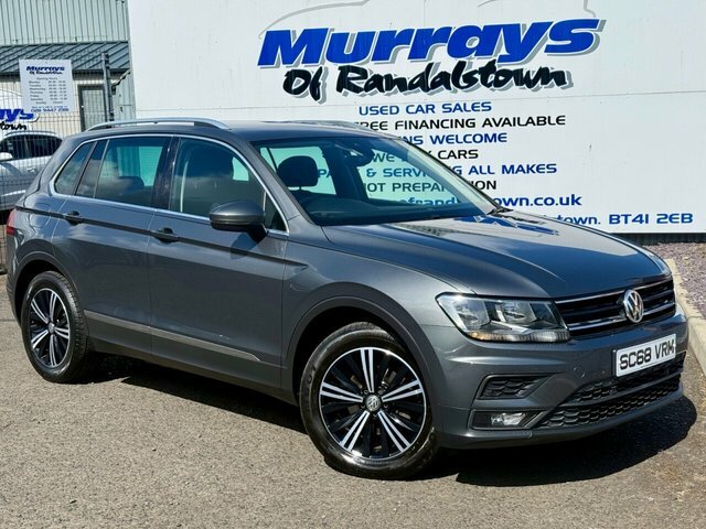 Volkswagen Tiguan 2018 2.0 Tdi Se Suv Dsg Euro 6 Ss 1 Grey