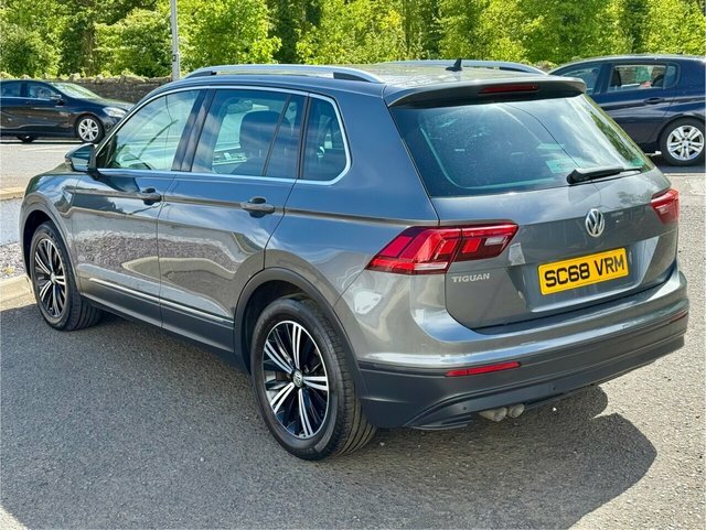 Volkswagen Tiguan 2018 2.0 Tdi Se Suv Dsg Euro 6 Ss 1 SC68VRM Grey #4