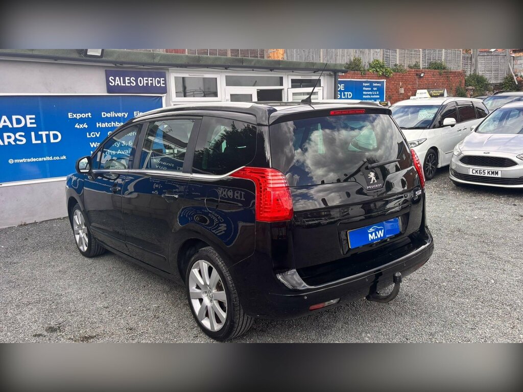 Peugeot 5008 1.6 Hdi Allure Euro 5 Black #4