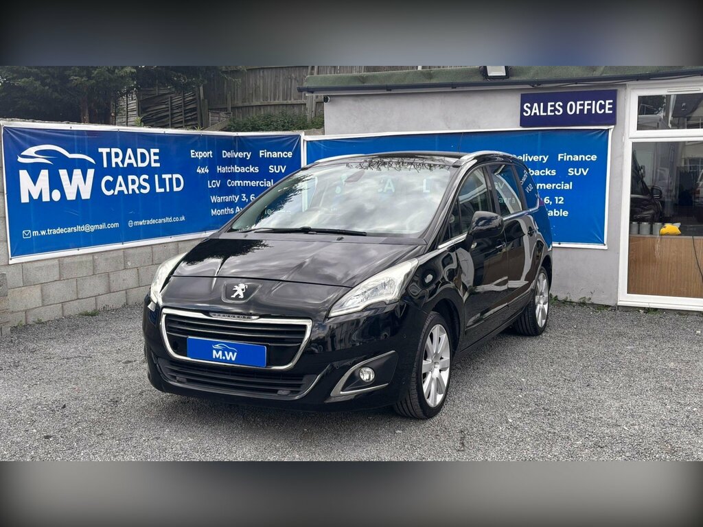 Peugeot 5008 1.6 Hdi Allure Euro 5 Black #2