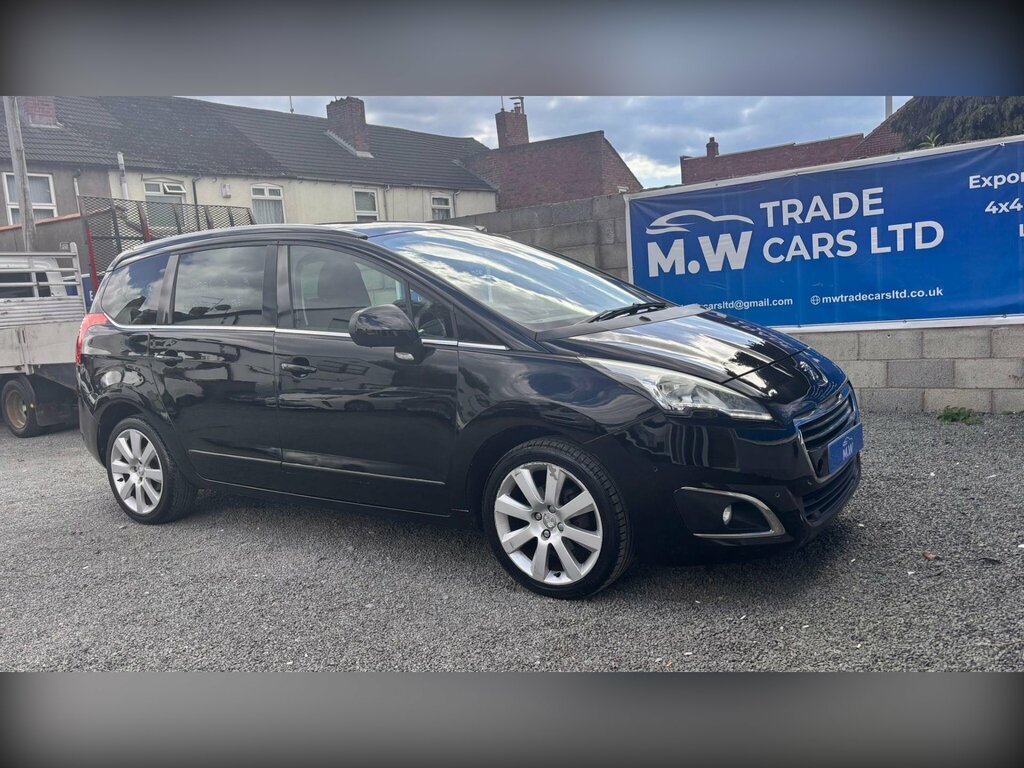 Peugeot 5008 1.6 Hdi Allure Euro 5 Black #6