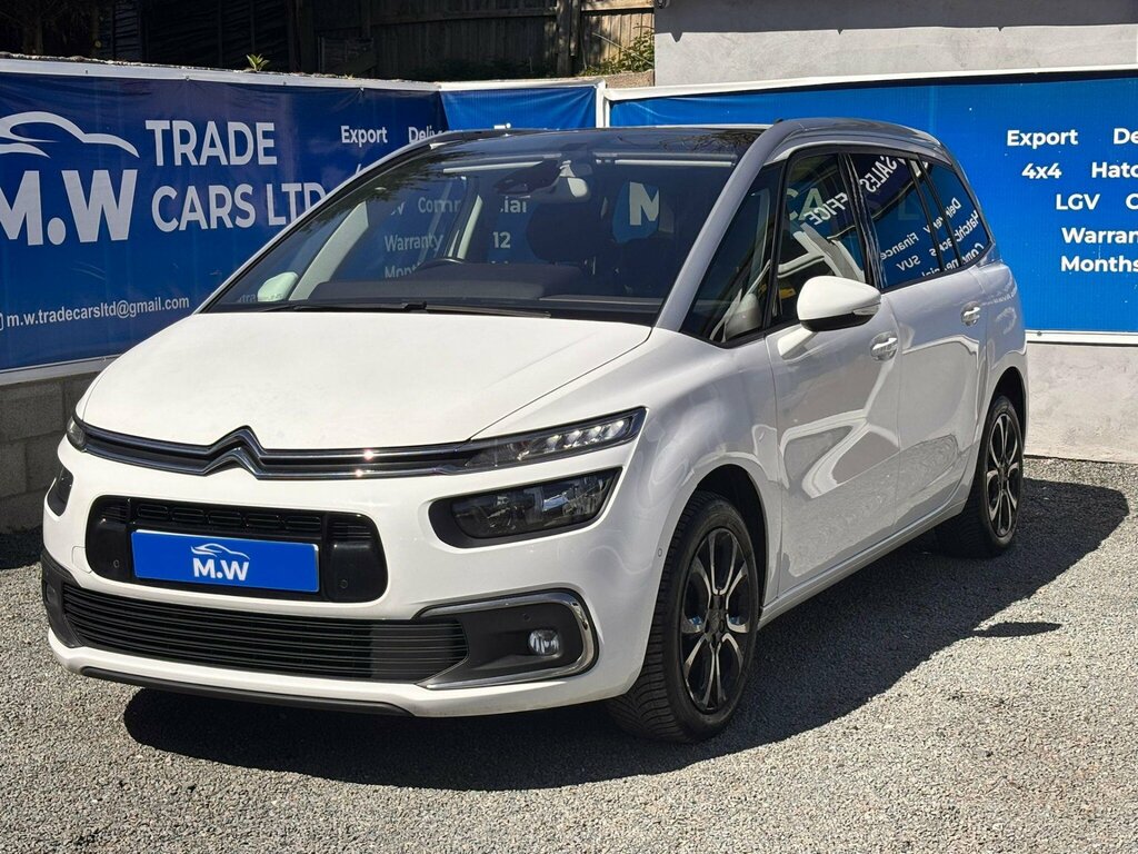 Citroen Grand C4 SpaceTourer 1.5 Bluehdi Flair Euro 6 Ss SN19ZBK White #2
