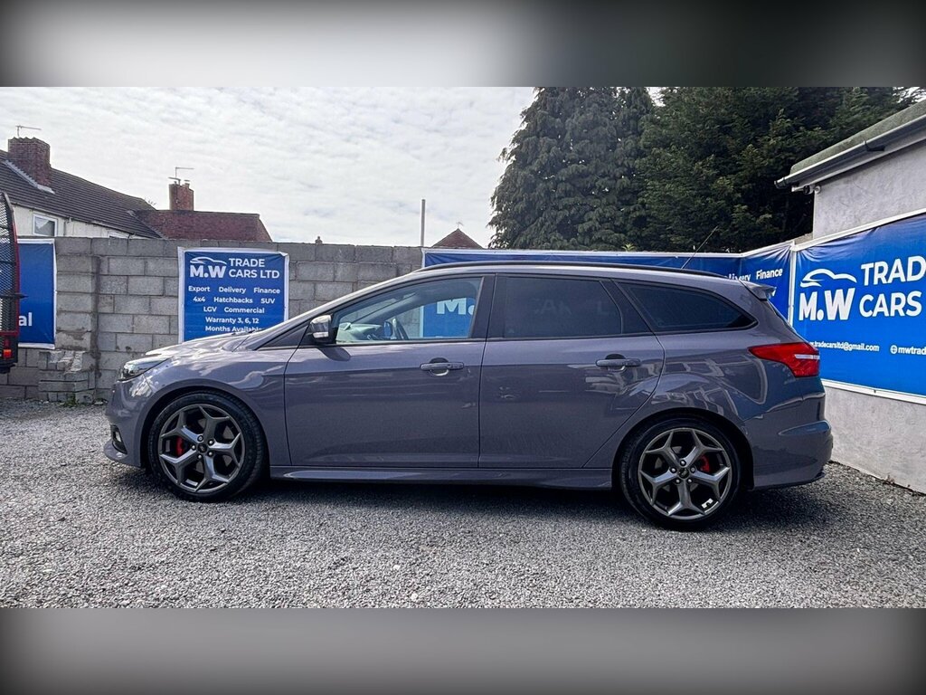 Ford Focus 2.0 Tdci St-3 Euro 6 Ss WR66MZZ Grey #4